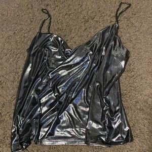Silver drape Tanktop